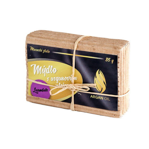 Mýdlo - bio arganový olej a levandulový olej - 85 g